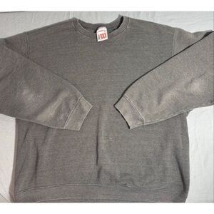 Vintage Wilson Sweatshirt Mens XL Gray Made USA Crewneck 90s